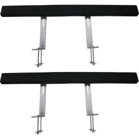 VEVOR Boat Trailer Guide-ons, 48", 2PCS Rustproof Steel Trailer Guide ons, Trailer Guides with Carpet-Padded Boards, Mounting Parts Included