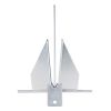 VEVOR Fluke Style Anchor Kit, 8.5 LBS Hot-Dipped Galvanized Steel Fluke Anchor with 7.9' Chain, 75' Rope and Two 0.4" Shackles