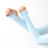 2peices Sun UV Protection Ice Cool Sleeves Sport Arm Sleeves Unisex Cycling Running Fishing Climbing Arm Cover Hide Tattoos