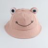 Parent-Kid Frog Bucket Hat Panama Fishing Hat Cartoon Cute Hats For Women Men Bob Chapeau Outdoor Sun Fisherman Caps