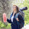 Glass Water Bottle Sports Water Bottle Motivational Water Bottle Water Intake Tracker Bottle with Straw Time Marker Silicone Sleeve Handle for Gym Wor